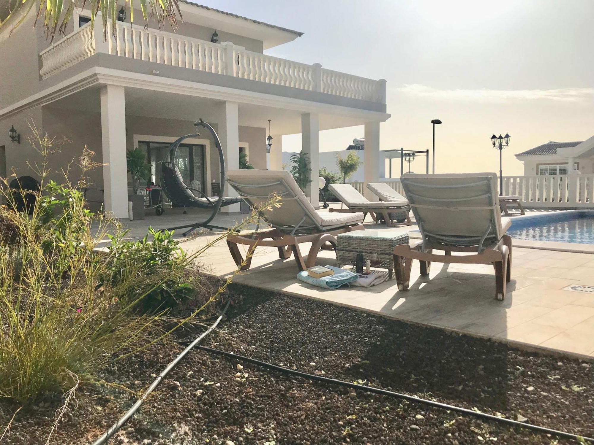 Villa Vista Bella Costa Adeje In Ruhiger Villengegend Mit Meerblick Buitenkant foto